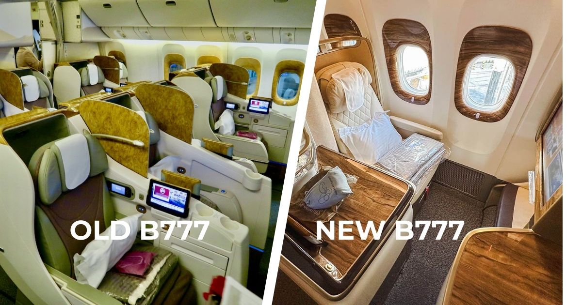 Emirates 777 Business Class: Old vs New